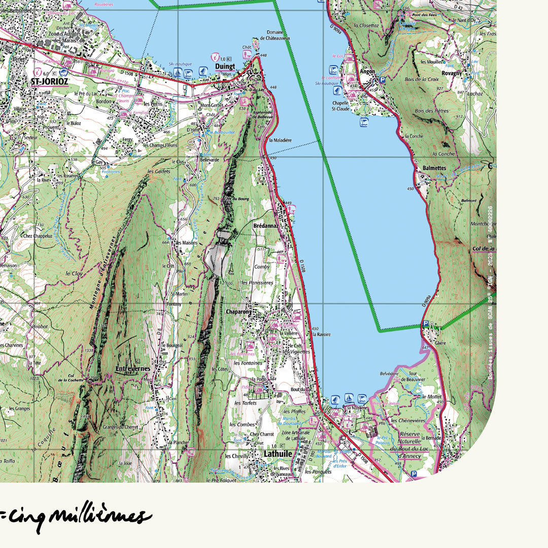 decoration annecy classique IGN toile aluminium detail cadeau