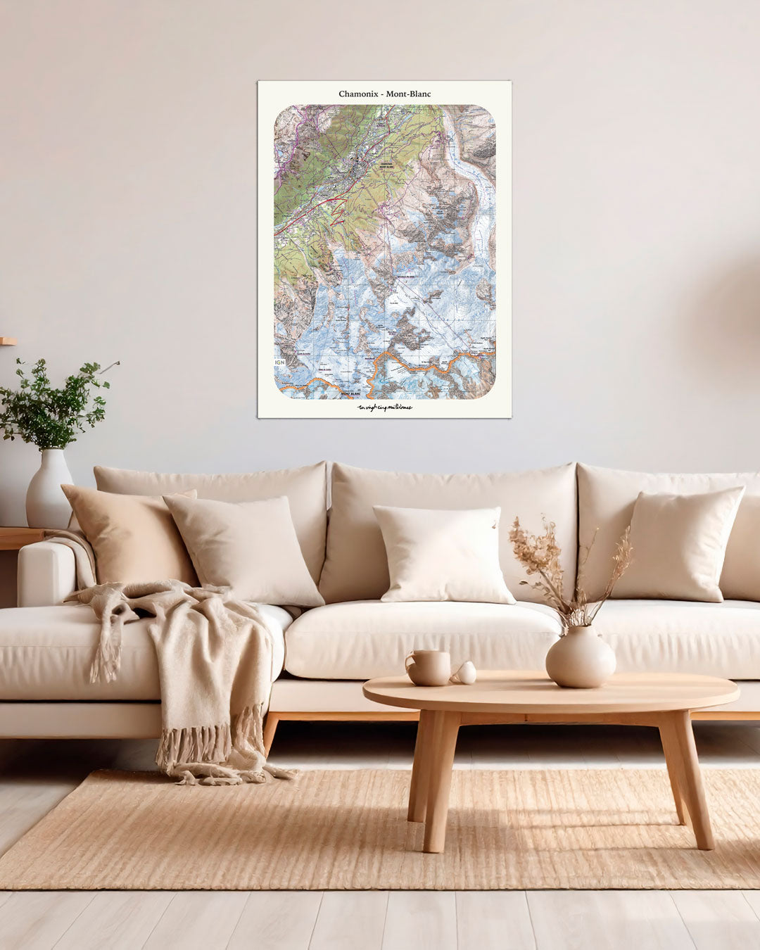 Tableau Chamonix Classique