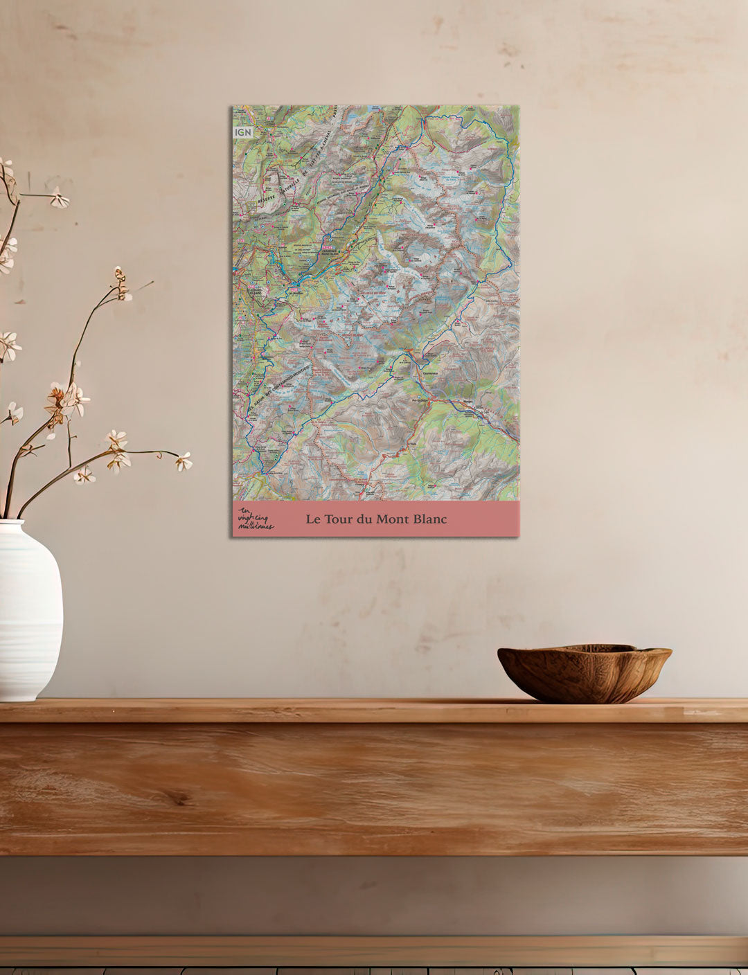 Tableau Tour du Mont-Blanc