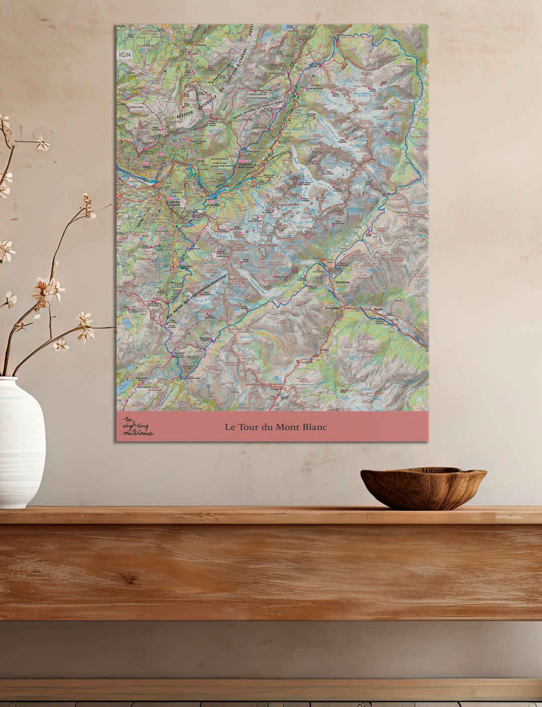 Tableau Tour du Mont-Blanc