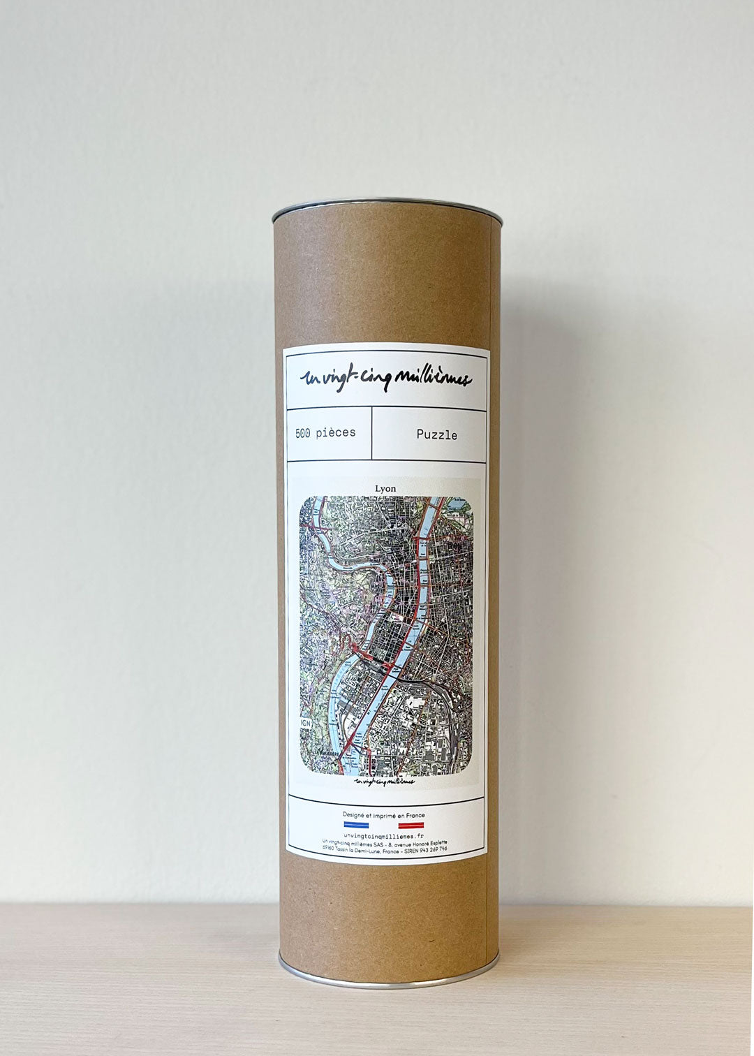 decoration Lyon puzzles IGN 500 pieces cadeau