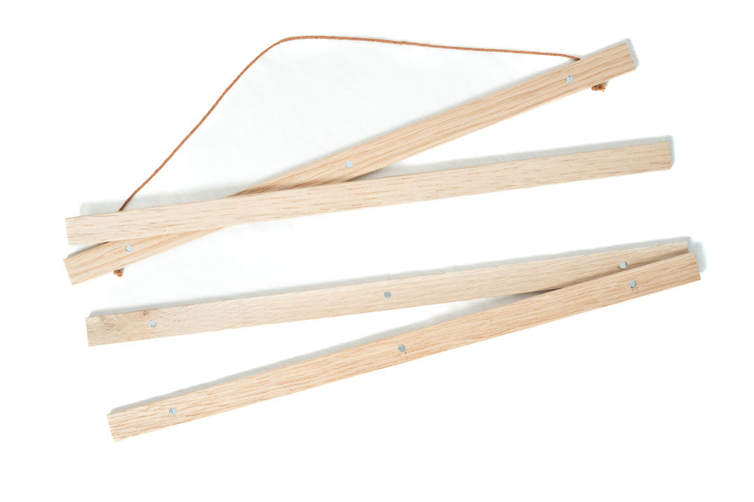 Support pour toile bois - chêne 30, 40 ou 60cm